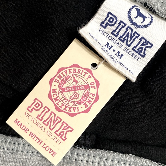 Victoria’s Secret Fold over Pant  Sequin “PINK” NWT Excellent Condition - Picture 8 of 8